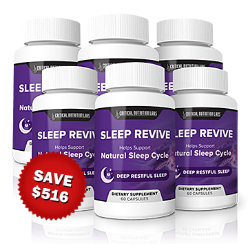 Six bottles of Sleep Revive